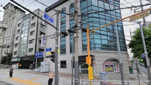 양천효병원장례식장 입구 전경