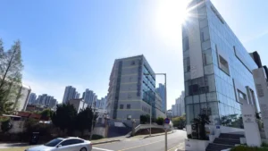 해운대성심요양병원장례식장 입구 전경