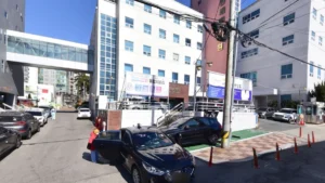 연세에스병원장례식장 입구 전경