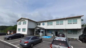 무안대성장례식장 입구 전경