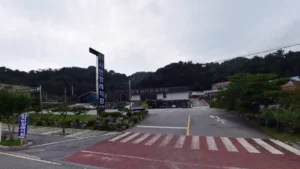 상주시민장례식장 입구 전경