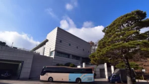 고려대학교안암병원장례식장 입구 전경