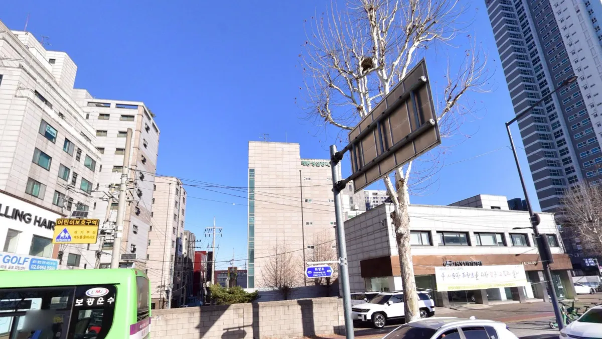 태릉성심장례식장 입구 전경