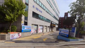 인천연세병원장례식장 입구 전경