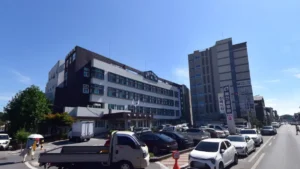 예천권병원장례식장 입구 전경