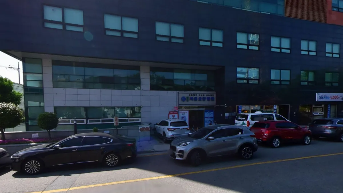 양산서울요양병원장례식장 입구 전경