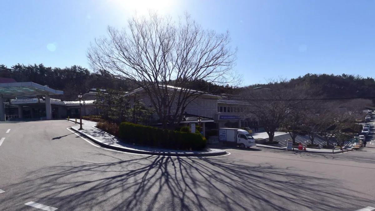 부산영락공원장례식장 입구 전경