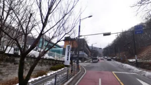 성남시장례식장 입구 전경