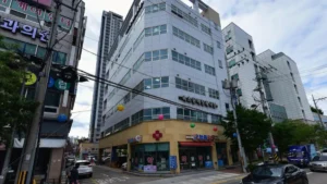 속초동해장례식장 입구 전경