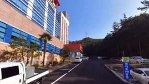 정다운장례식장 입구 전경