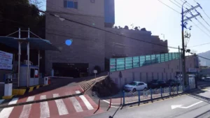 맑은샘병원장례식장 입구 전경