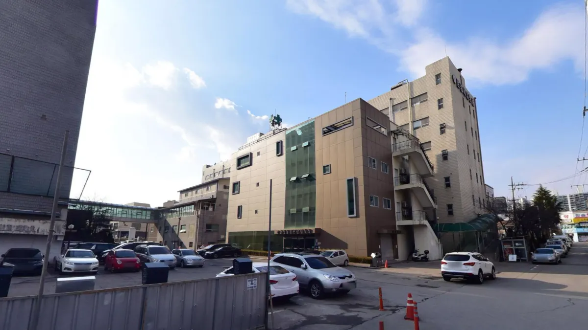 문경제일병원장례식장 입구 전경