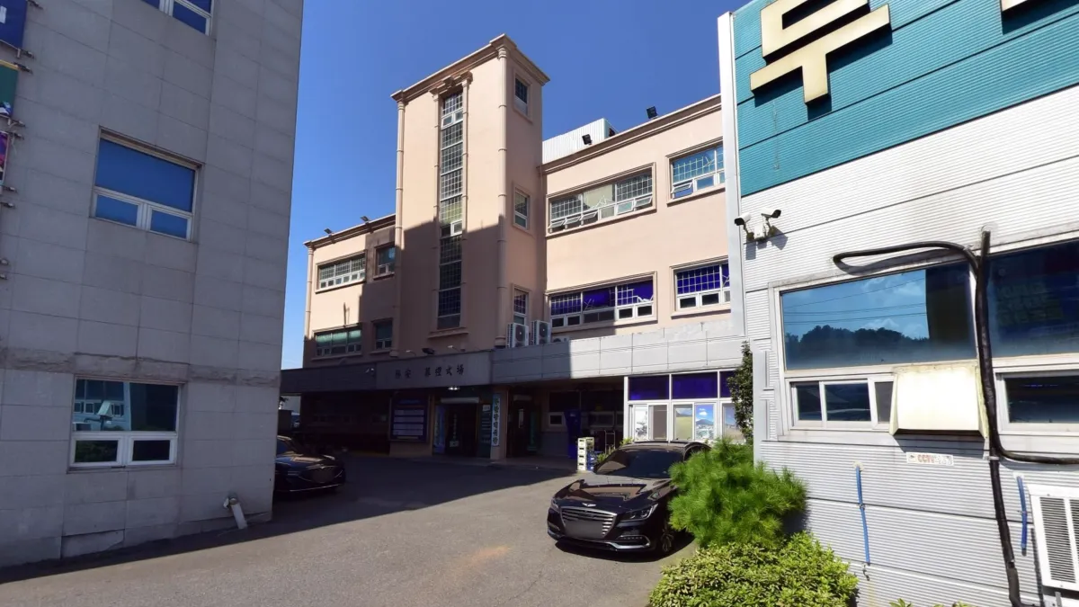 무안장례식장 입구 전경