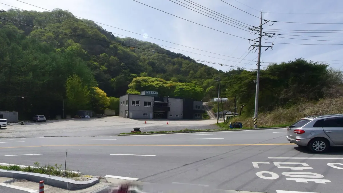 단양장례식장 입구 전경