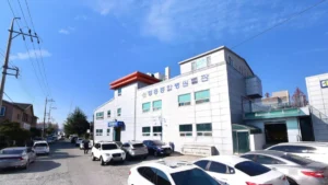 장흥종합병원장례식장 입구 전경