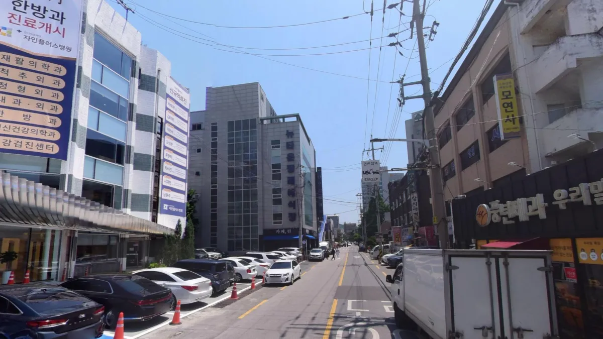 전주뉴타운장례식장 입구 전경