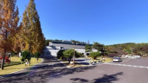 창녕군공설장례식장 입구 전경