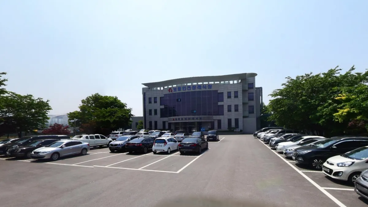 보람인천장례식장 입구 전경