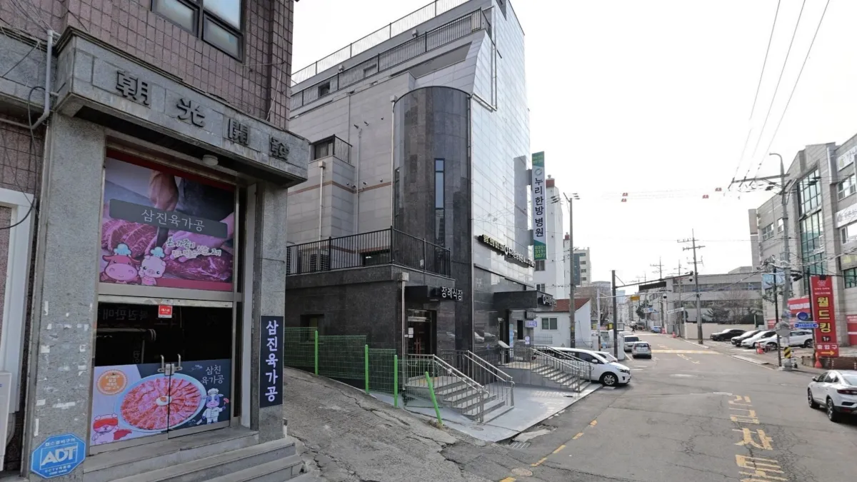 시흥누리병원장례식장 입구 전경