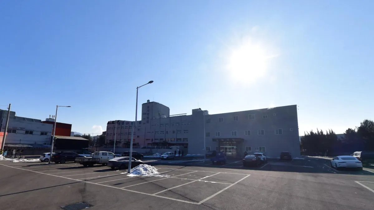 효사랑병원장례식장 입구 전경