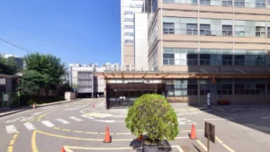 중앙대학교병원장례식장 입구 전경