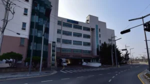 평화원장례식장 입구 전경