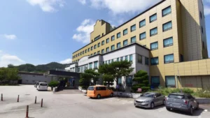 순창요양병원장례식장 입구 전경