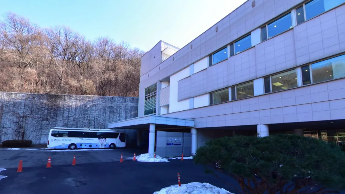 분당서울대학교병원장례식장 입구 전경