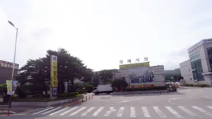 천안하늘공원장례식장 입구 전경