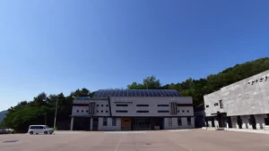 양구군장례식장 입구 전경