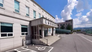 이담장례식장 입구 전경