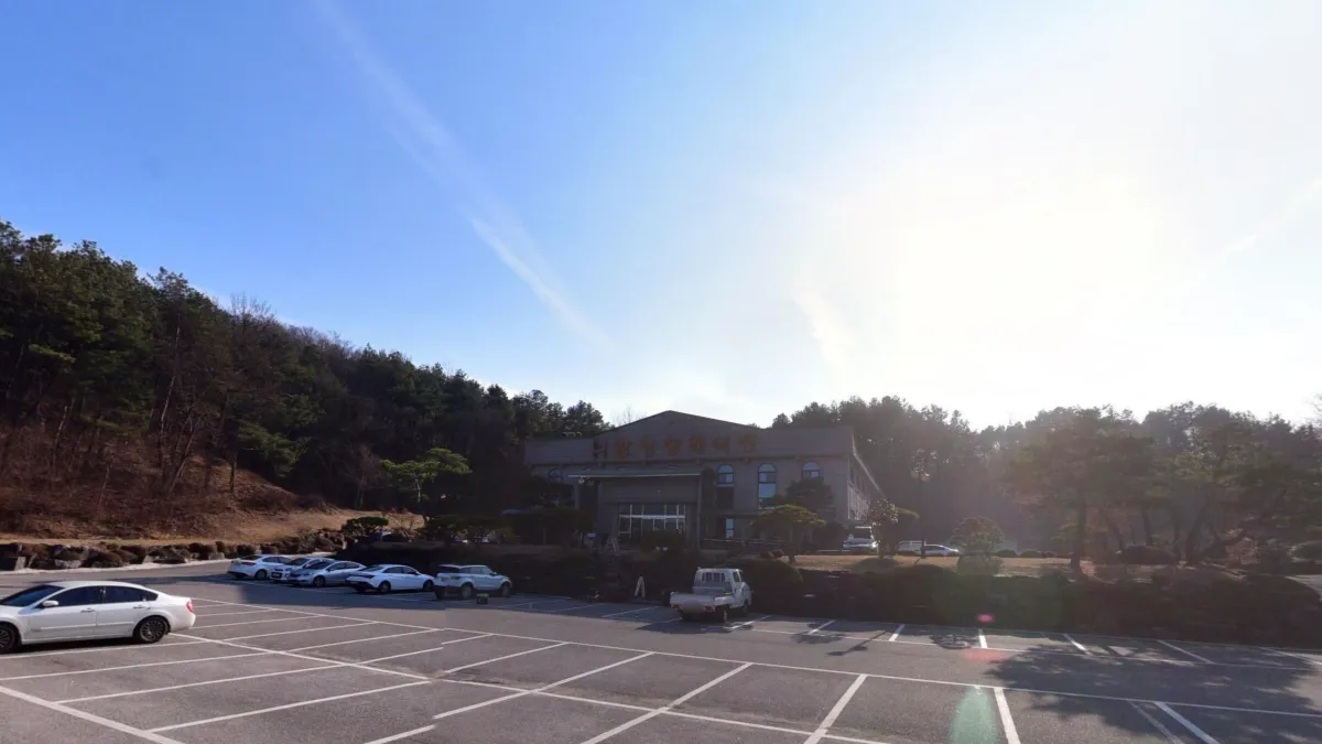 함양장례식장 입구 전경