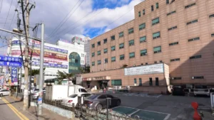 원병원장례식장 입구 전경