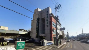 천안중앙장례식장 입구 전경