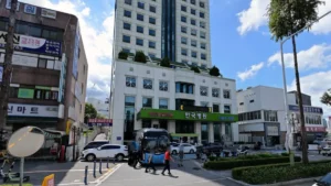 대전한국병원장례식장 입구 전경