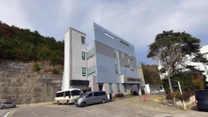 고흥종합병원장례식장 입구 전경