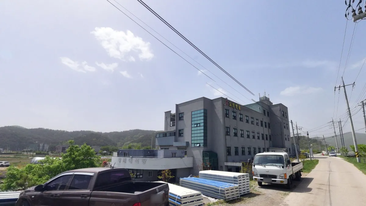 영덕효요양병원장례식장 입구 전경