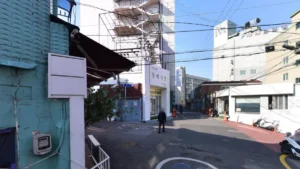 인천기독병원장례식장 입구 전경