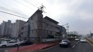 충청남도서산의료원장례식장 입구 전경