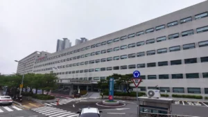 울산대학교병원장례식장 입구 전경