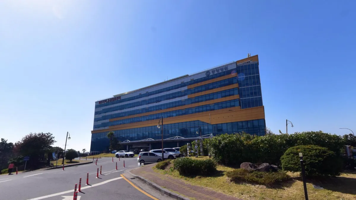 에스중앙병원장례식장 입구 전경