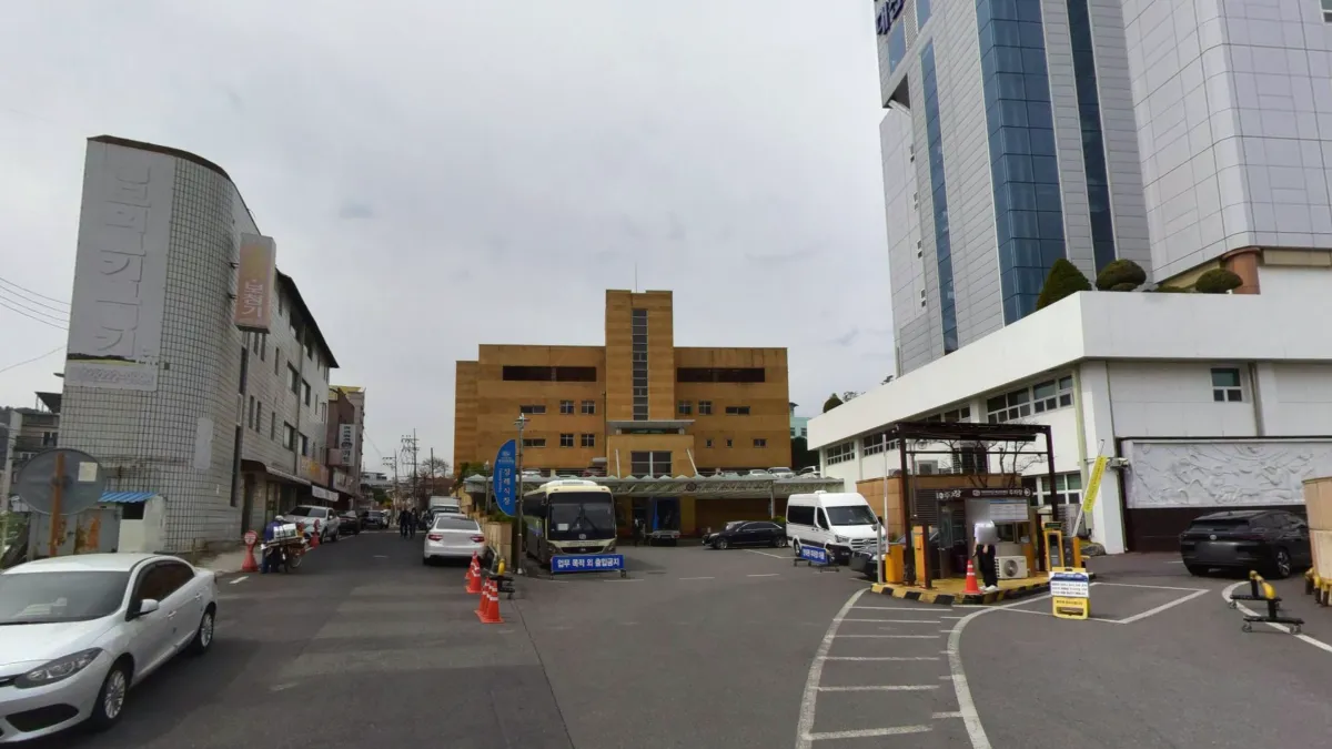 대전성모병원장례식장 입구 전경