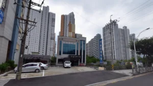 밀양한솔장례식장 입구 전경