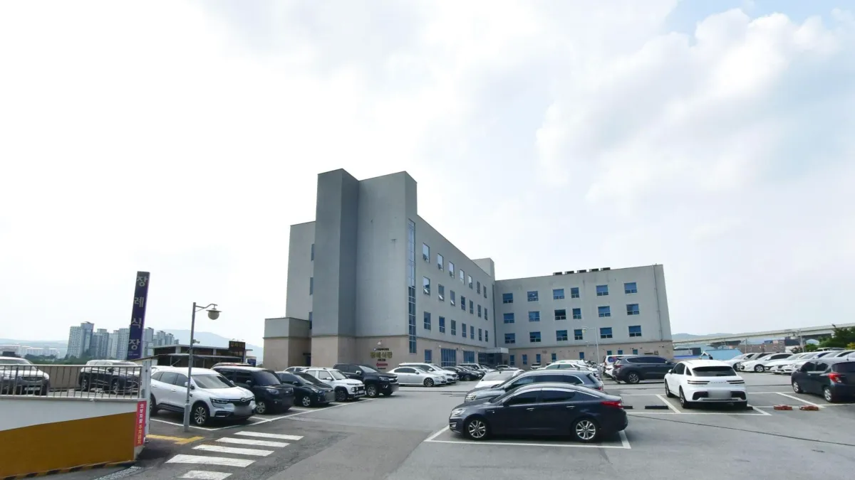 용인제일메디병원장례식장 입구 전경