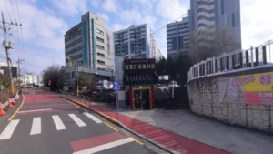 영천참좋은요양병원장례식장 입구 전경