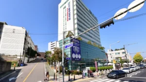 지샘병원장례식장 입구 전경