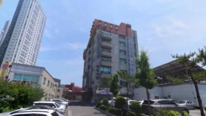 화순현대요양병원장례식장 입구 전경