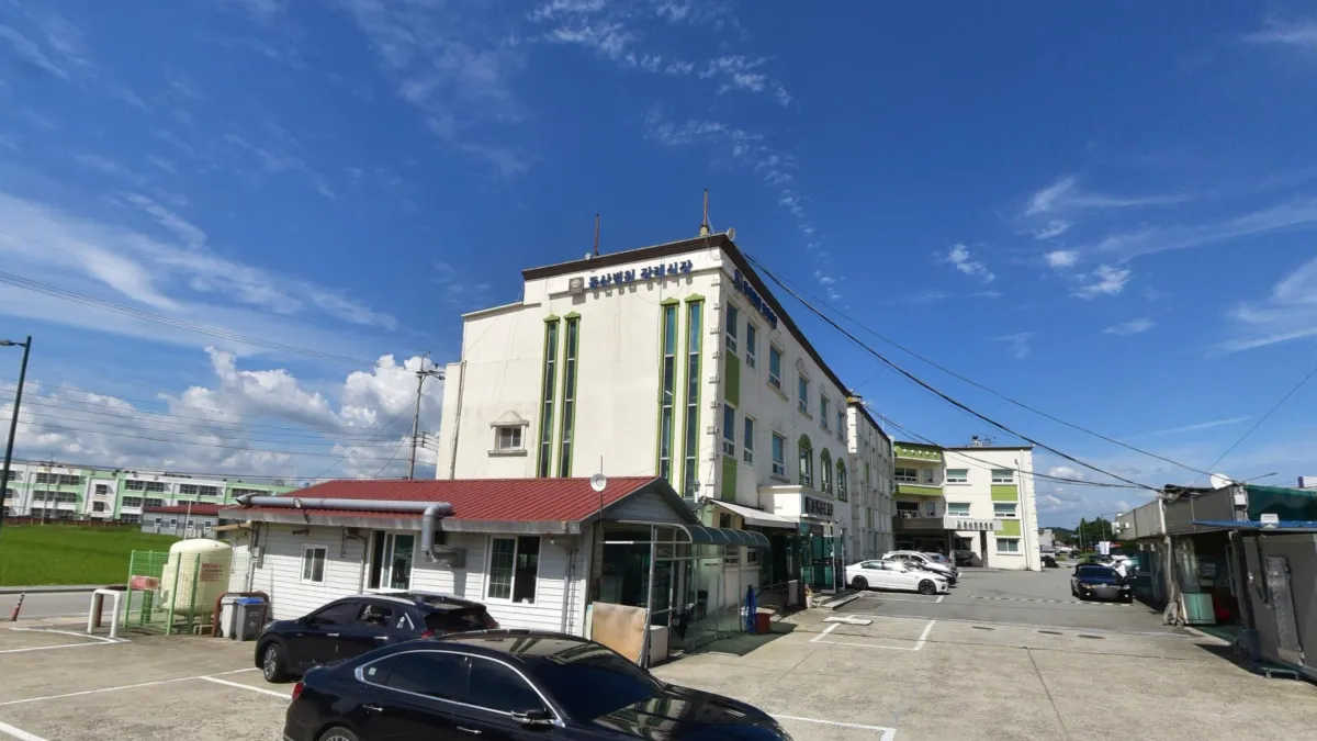 동산한방병원장례식장 입구 전경