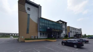 우석장례식장 입구 전경