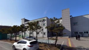 음성농협장례식장 입구 전경